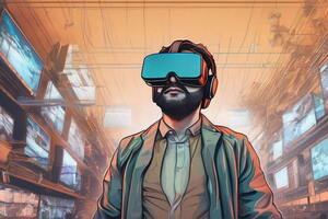 Фотография VR-квеста Виртуальная реальность от компании Адреналин (Фото 1)